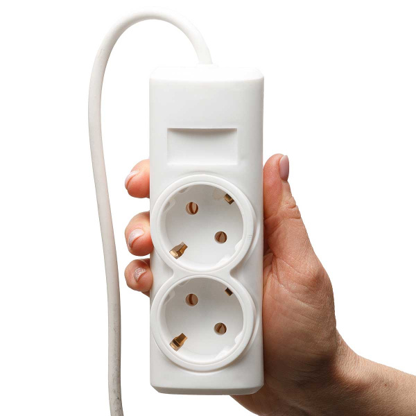 Удлинитель ПРЕМИУМ  2 гнезда  3 метра ПВС 3*0,75 с заземлением х30