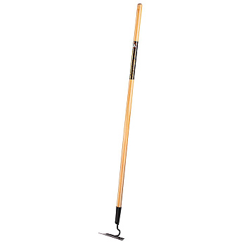 Тяпка из нержавеющей стали 22см с черенком 2328-ч ЦИ