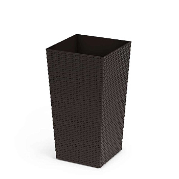 Кашпо РОТАНГ без вставки 28л Мокко БШ8845 х7 