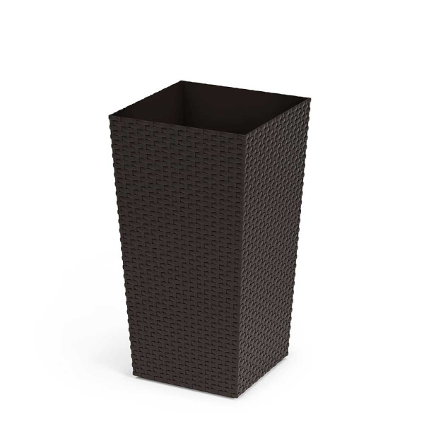 Кашпо РОТАНГ без вставки 28л Мокко БШ8845 х7 