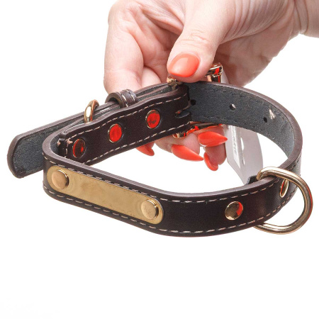 Ошейник 46*2 см полиуритан МИКС NA2619 (480)