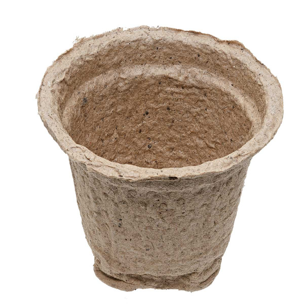 Торфяные горшочки 80*80 круглый с улучшенным дном Цена за 180шт ГС 