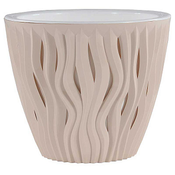 Кашпо Вдохновение  2,25л Пудровый КШ-5415 ВМС(16) 