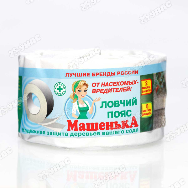 Ловчий пояс Машенька для садовых вредителей 5 м двухсторонний