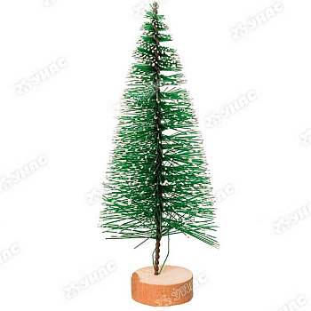 Сувенир Т078 Елочка в инее 10см пушистая (600)