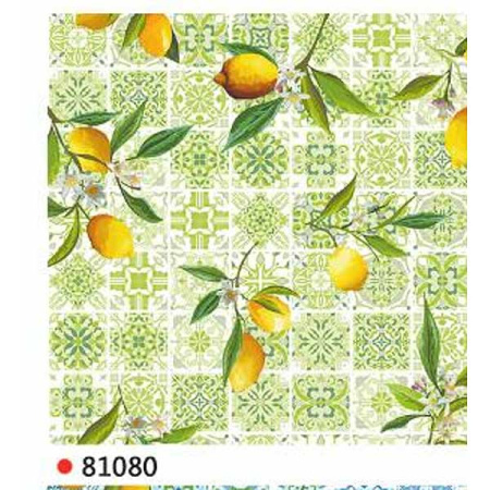 Клеенка столовая 1,37*20м Лимоны 81080