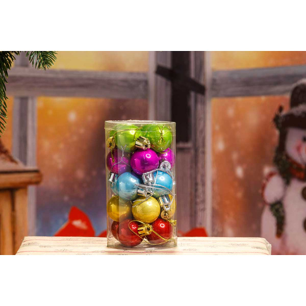 Шар Т540 20шт 3см (Акриловый) микс  (192)