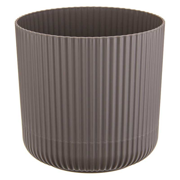 Кашпо ВЕЛЬВЕТ D160мм 2,5л француз.серый М3181 х16 