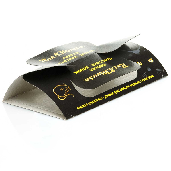 Клеевая ловушка от грызунов домик Rat&Mouse х100