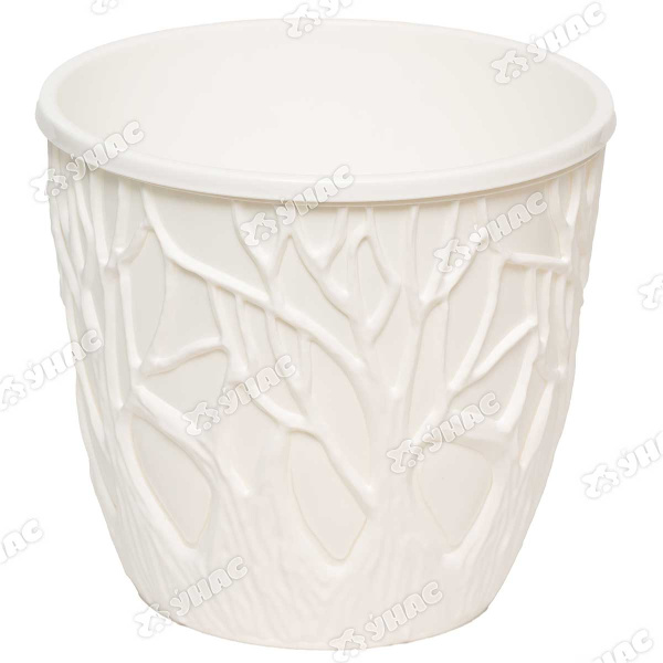 Кашпо Форест 3,5л белый КШ-0973 ВМС (16) 