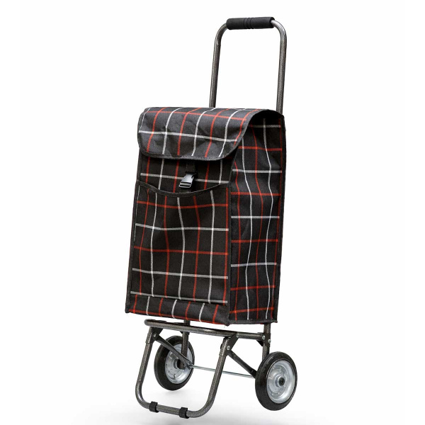 Сумка-тележка 20кг NA2686-1 Черная клетка
