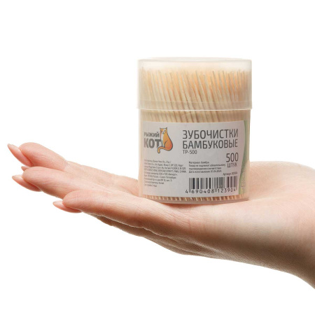 Зубочистки TP-500 бамбук 500 шт