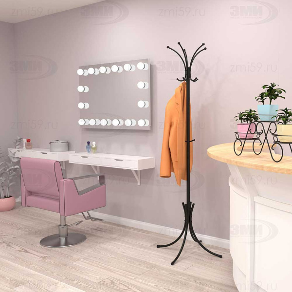 Вешалка-стойка Корона разборная коричневый ВНП366К