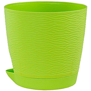 Кашпо Блюз 1,5л Фисташковый КШ-8684 ВМС(18) 