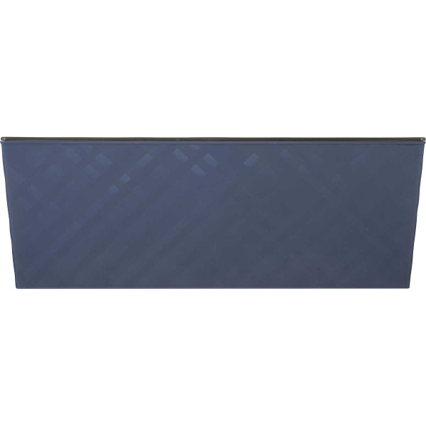 Балконный ящик МАНХЕТТЕН 40см со вставкой вулканический серый х6 