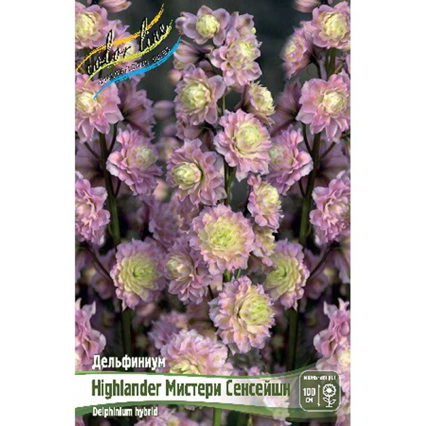 9953 Биг-Пак Дельфиниум Highlander Мистери Сенсейшн 3/5 n 25 шт 