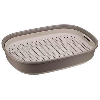 Лоток для кошек с сеткой Капучино М1831 х7