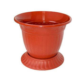 Кашпо "Венеция" №1 (1л) Коричневый 07071 Милих х30 