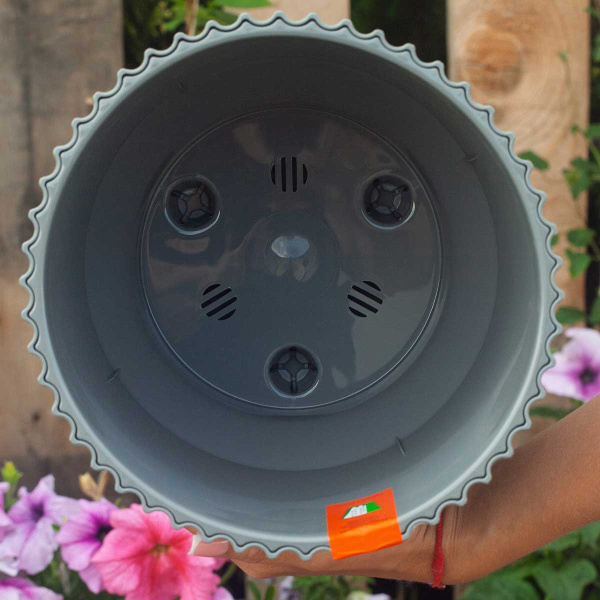 Горшок АРКАДА 7,2 л Серый АР23-70 х3 