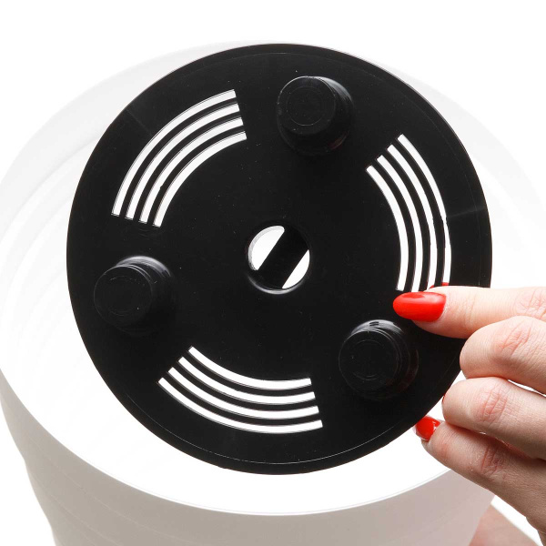 Кашпо БАРХАН 3,5л Белый КШ-4342 х16 