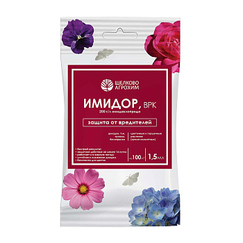 Средство защитное от вредителей для цветочных культур Щелково Агрохим Имидор ВРК 1,5 мл