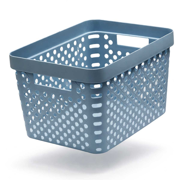 Корзина Eternity 36х27х22см 17л голубая