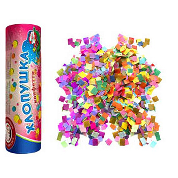 Хлопушка 100мм с конфетти Х100К УПЗ (500)