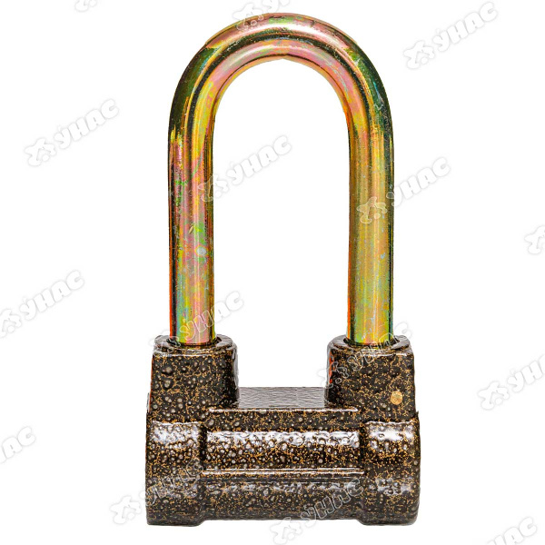 Замок навесной дисковый с удлиненной дужкой NA1298-2 (100)