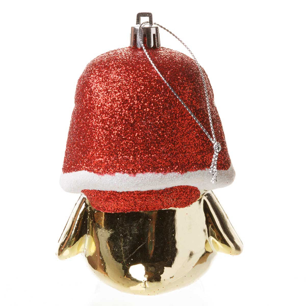 Шар SFOP21062-B 1шт 10см Пингвинчик красный (288)