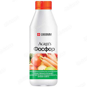 Удобрение жидкое 0,5л. (фосфор) Agrees х16 