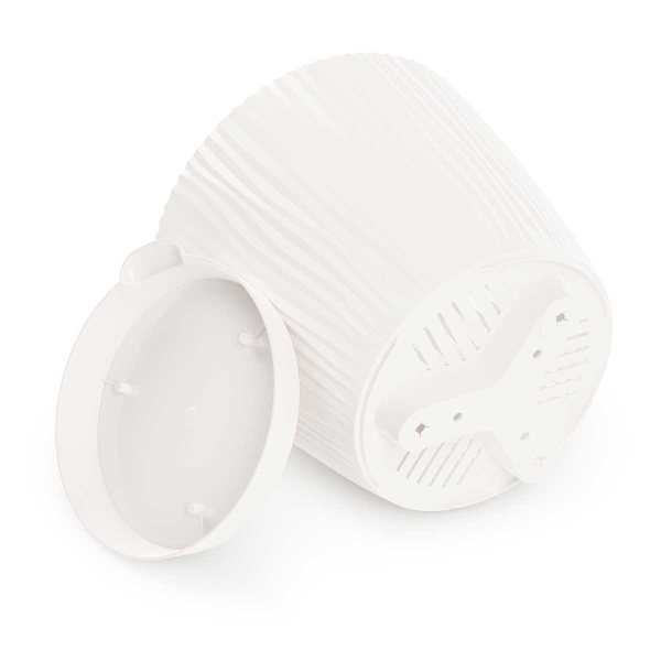 Горшок ФЛИС прикорневой полив 2 л белый БШ8441 х20 