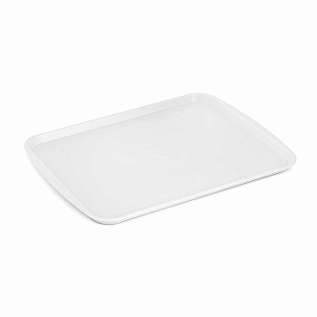 Поднос столовый 395х300мм Белый БШ8159 (10)