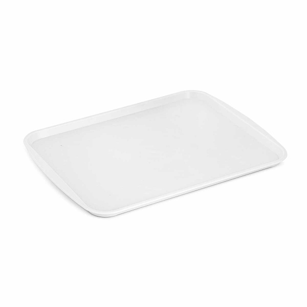 Поднос столовый 395х300мм Белый БШ8159 (10)