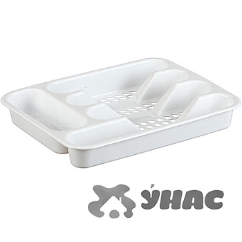 Лоток для столовых приборов бел М1142 (32)