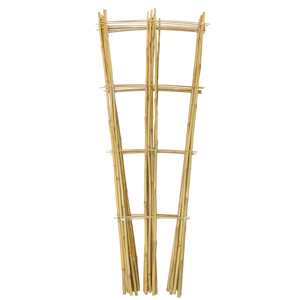 Бамбуковая решетка  3-х лучеваяя 120см, ширина-40см, 4 яруса  (Цена/10шт) (50)