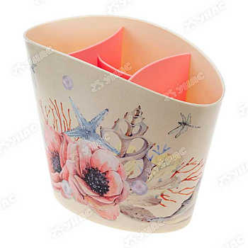 Сушилка для стол.приборов ДЕКО Маки М1167 (24)