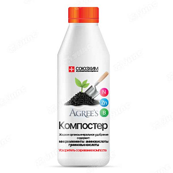 Удобрение жидкое 0,5л. (компостер) Agrees х16 