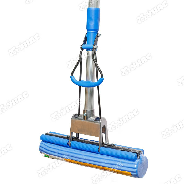 Швабра YKA-03 один ряд роликов алюмин.ручка` алюм.отжим х20