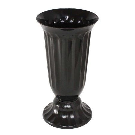 Ваза "Цветочная" №3 (6л) черная 03003 Милих (15)