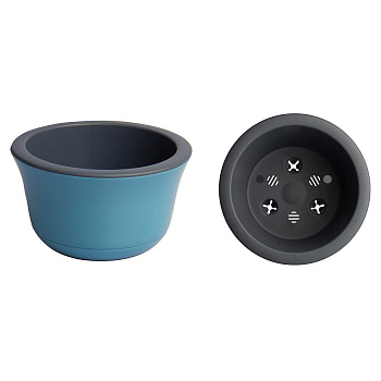 Горшок Омега 5,3л Ментол Ант вкл ОМ26-33 Ливин х5 