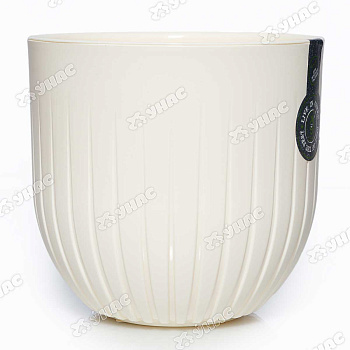 Горшок "Альфа" 2,9л Ваниль с вкладк. А17-31 Ливингрин (6) 