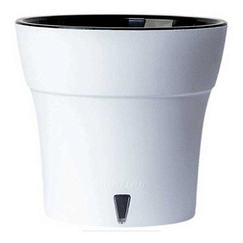 Горшок ДАЛИ СОФТ 3,5 л Бело-Черный х8 