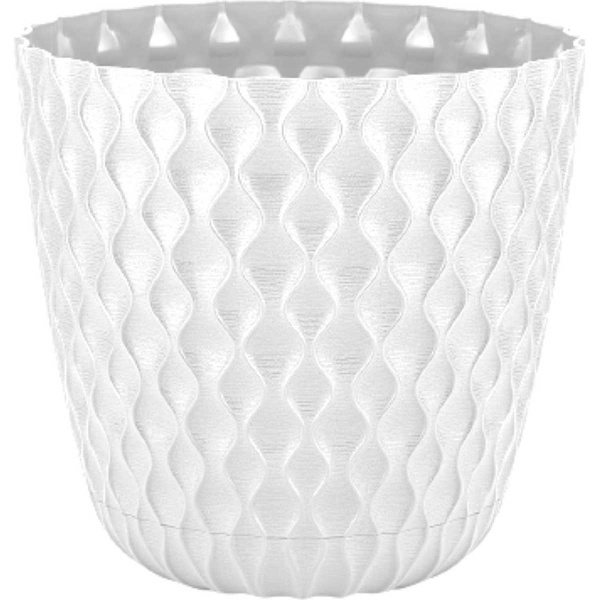 Горшок ВЕЙВ D205 4,7л белоснежный жасмин х6 