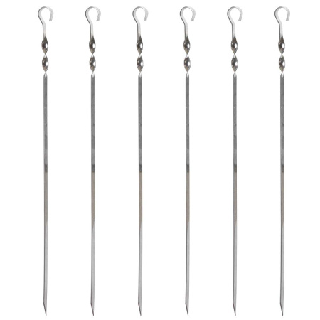 Шампура набор 6шт.(450х10х1,5) ТДМ