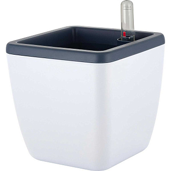 Горшок автополив МЮНХЕН 0,85/1,5л бел жасмин х6 