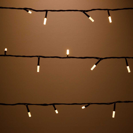 Гирлянда LED LLN-11 100л черн.провод Т.БЕЛЫЙ длина 9м (100)
