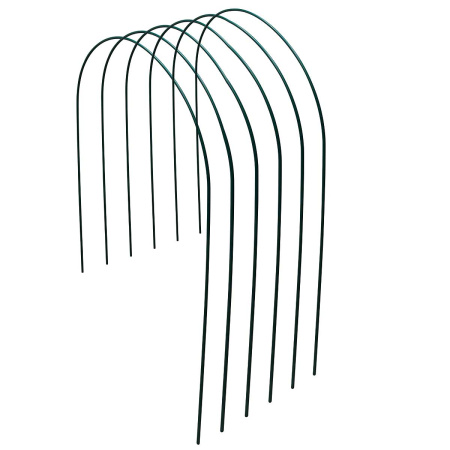 Дуга парниковая NEW , комплект из 6-ти штук, материал стальная трубка в ПВХ оболочке, длина 3м, ширина 1м, высота 1,2м САДОВИТА х 150