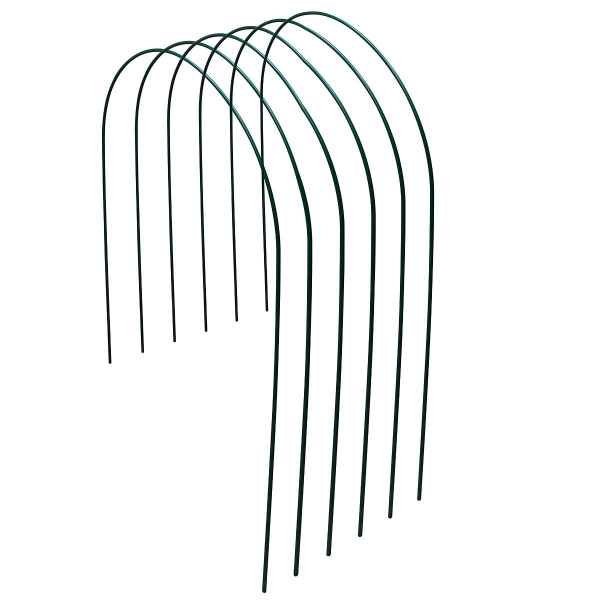 Дуга парниковая NEW , комплект из 6-ти штук, материал стальная трубка в ПВХ оболочке, длина 3м, ширина 1м, высота 1,2м САДОВИТА х 150