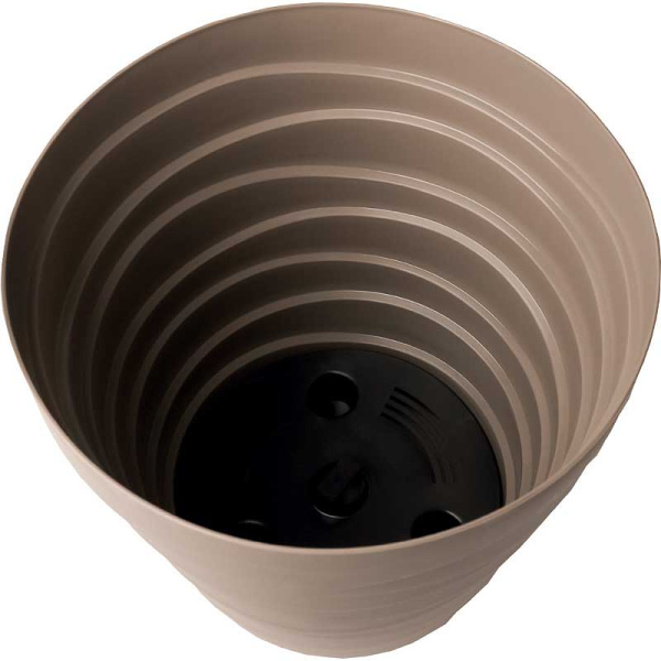 Кашпо БАРХАН 2,25л Мокачино КШ-4340 х16 