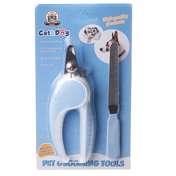 Набор для груминга (когтерез боковой 14см, пилка 14см) NA2384 (225)